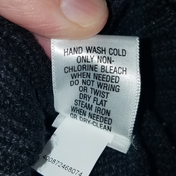 CROFT & BARROW Christmas/Holiday Zip front cardigan sweater - Picture 6 of 7